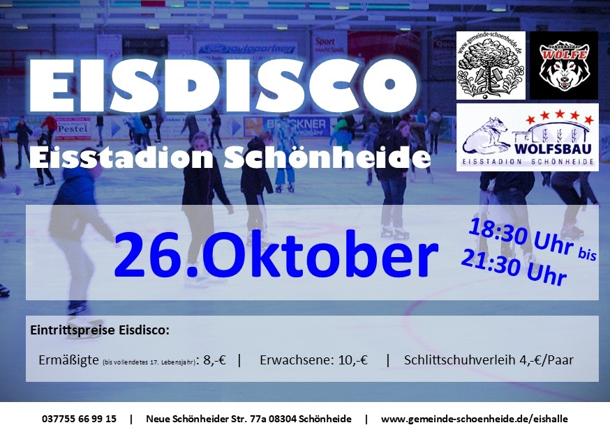 Eisdisco Oktober