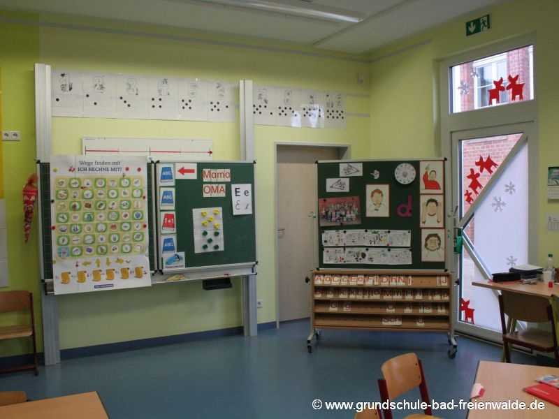 klassenraum von innen