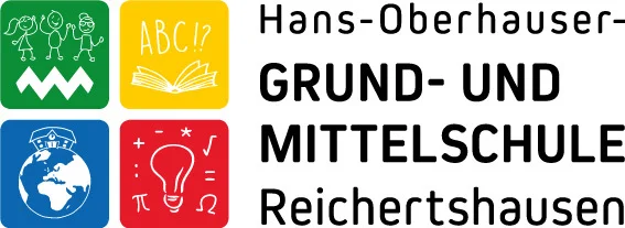 Logo der Hans-Oberhauser Grund- und Mittelschule Reichertshausen