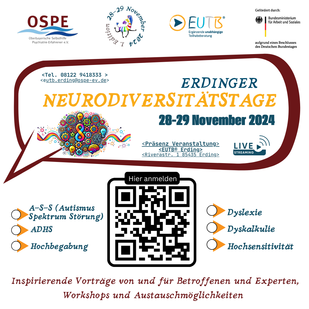 Erdinger Neurodiversitätstage Poster