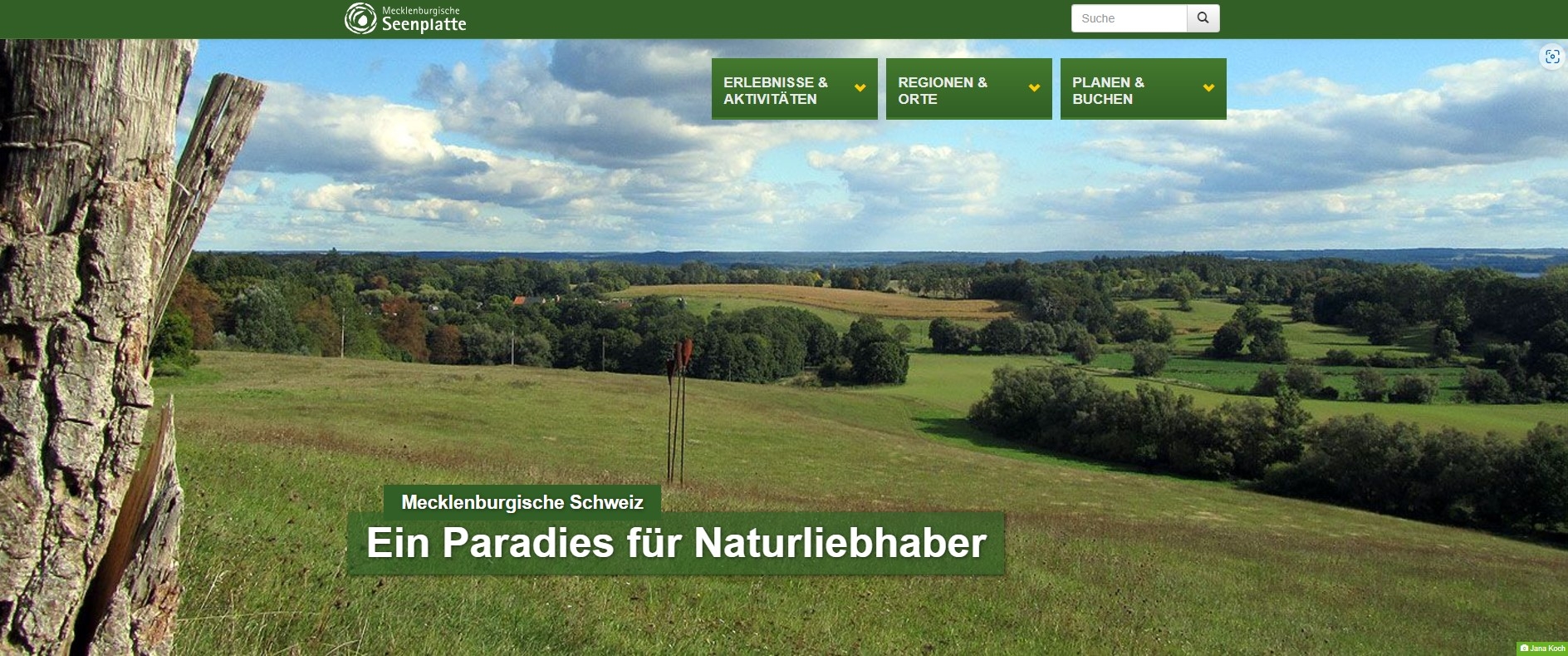 Panorama Mecklenburgische Schweiz