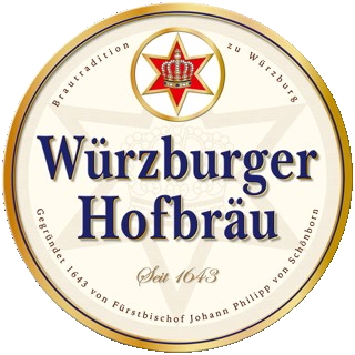 Würzburger Hofbräu im Ausschank