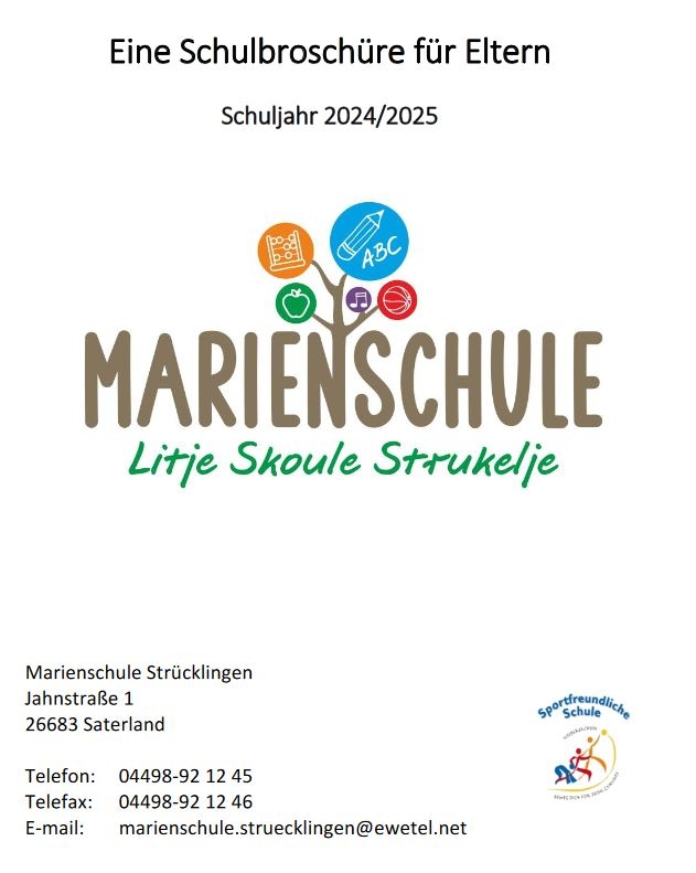 Schulbroschüre 2024/25