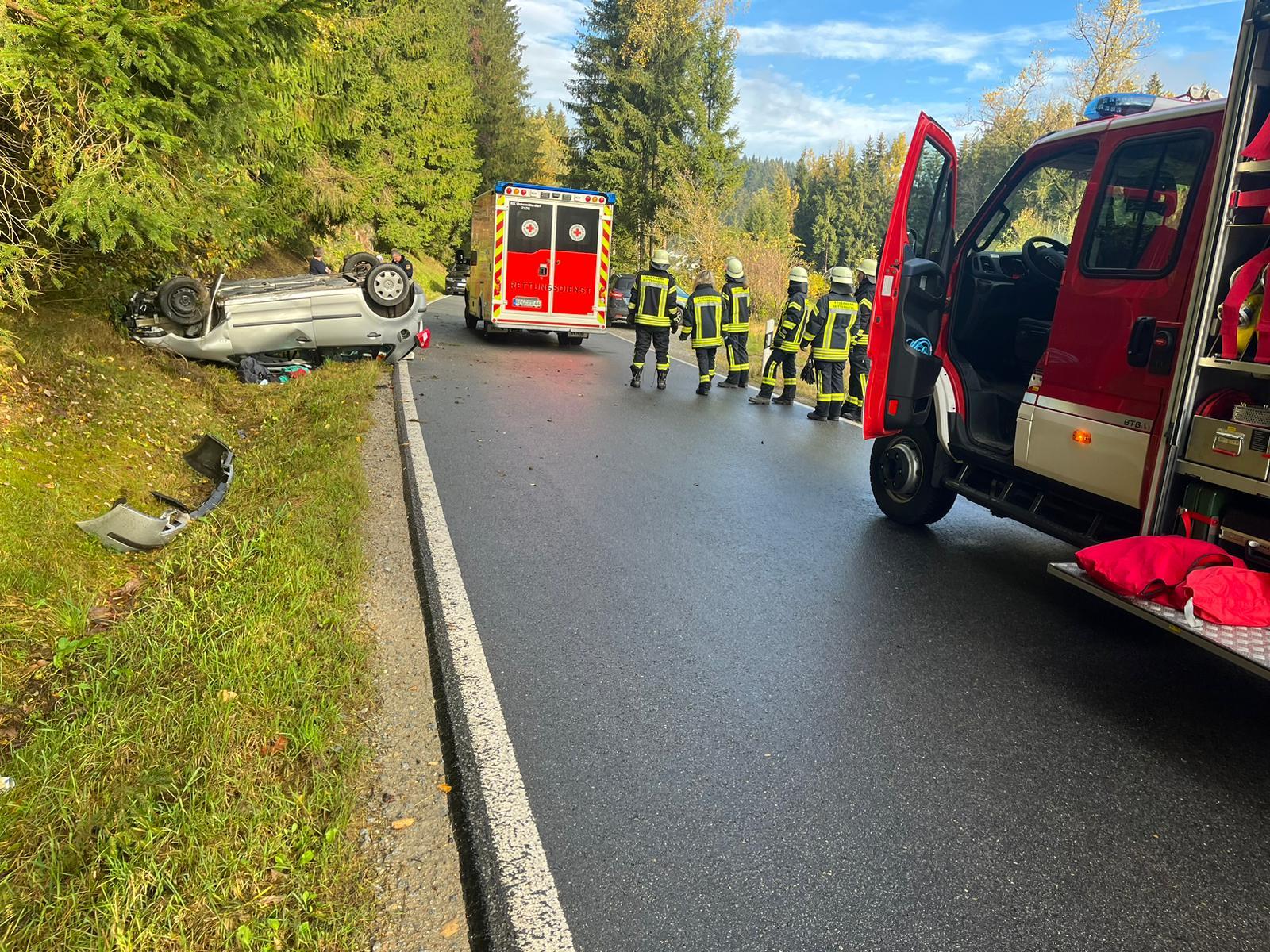 Verkehrsunfall Unternaglbach 1.4
