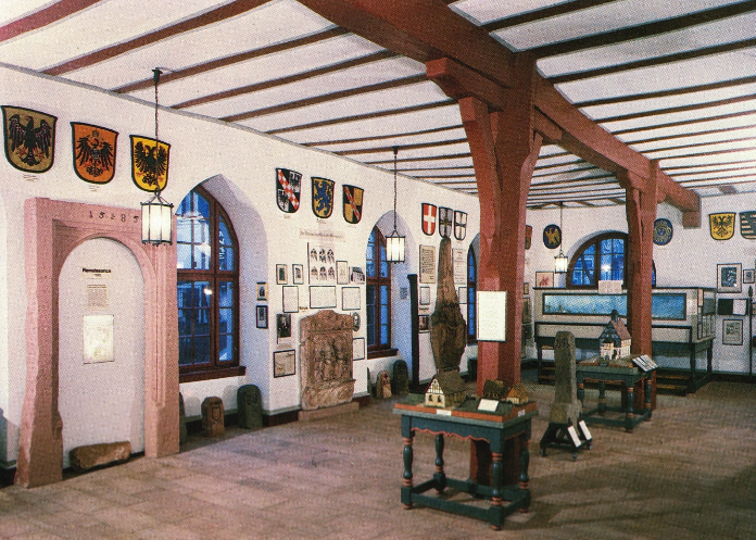 Eingangshalle Heimatmuseum im Erdgeschoss Altes Rathaus