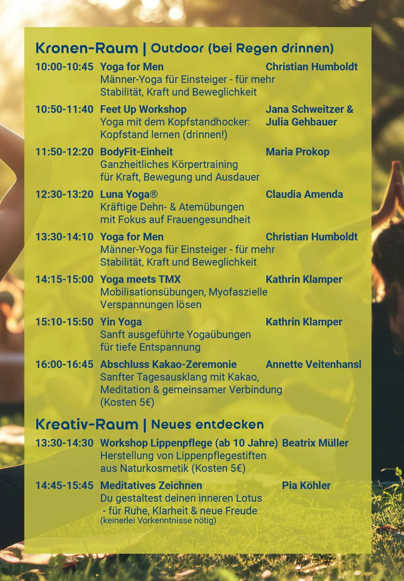 Programm Seite 2 Neu