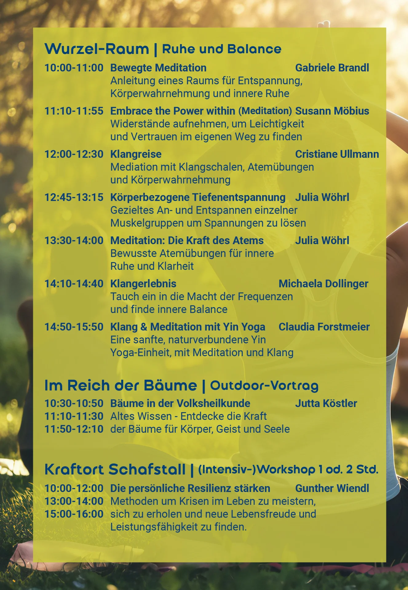 Programm - Teil 1