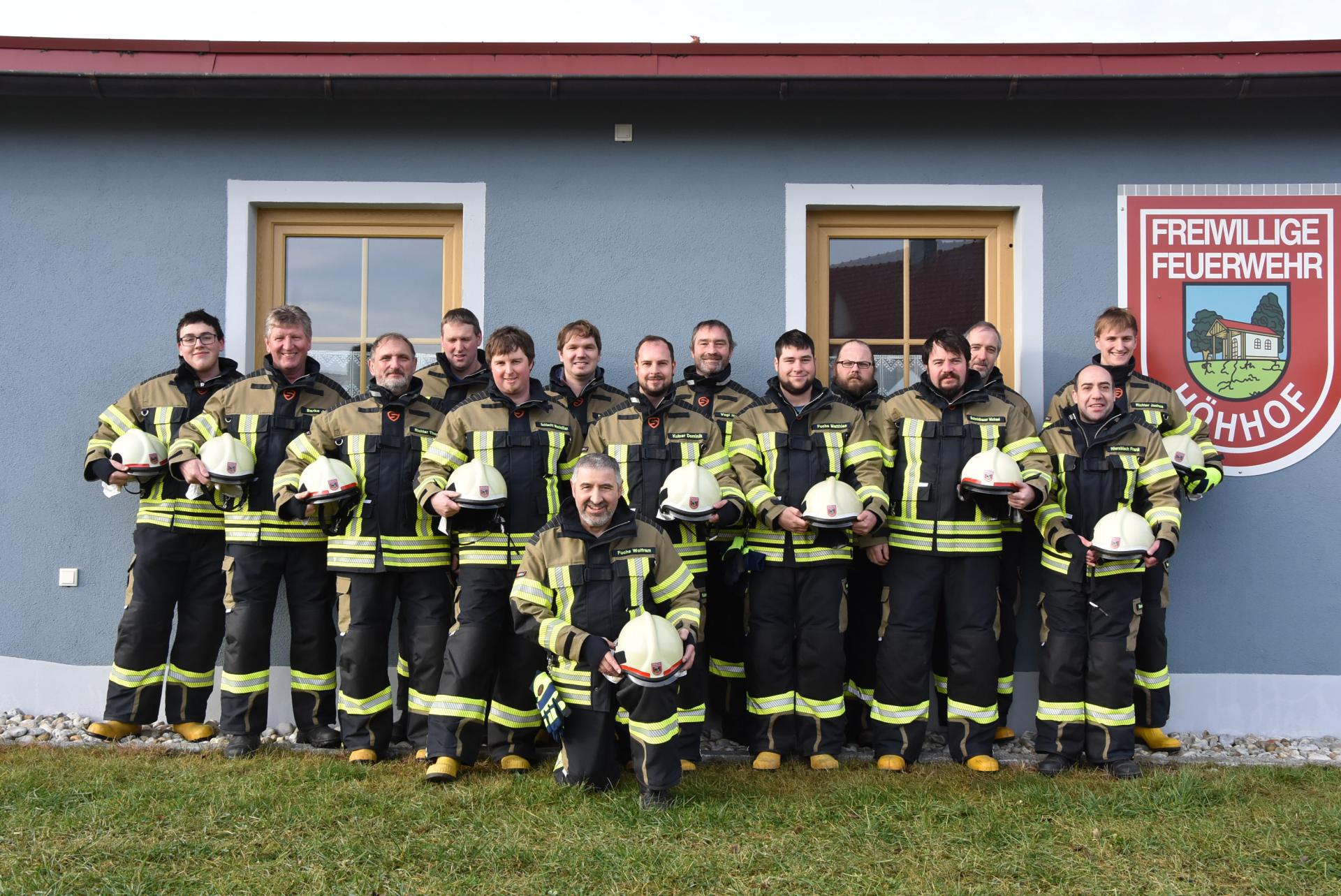 Team der Freiwilligen Feuerwehr Höhhof