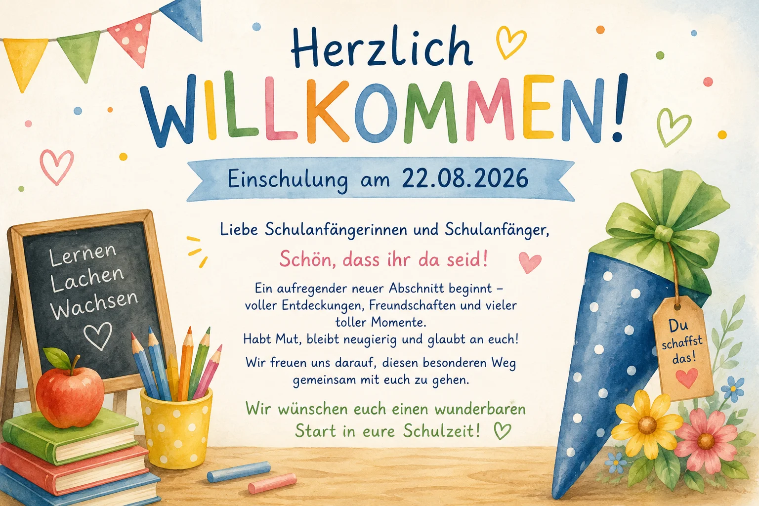 Einschulung 2026