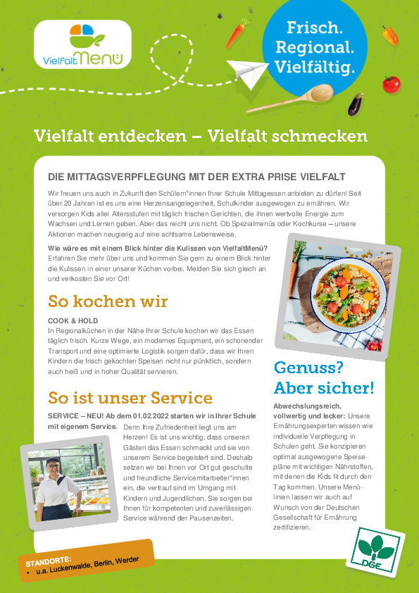 Eröffnungsflyer