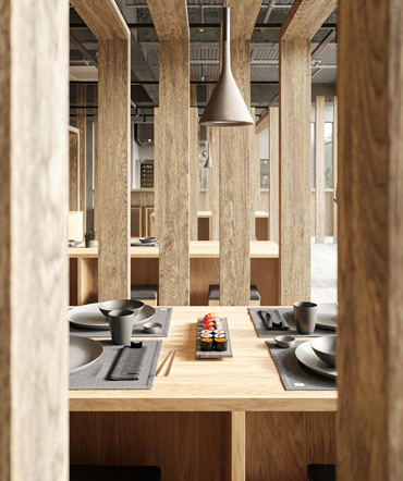 restaurant-mit-holzdekor