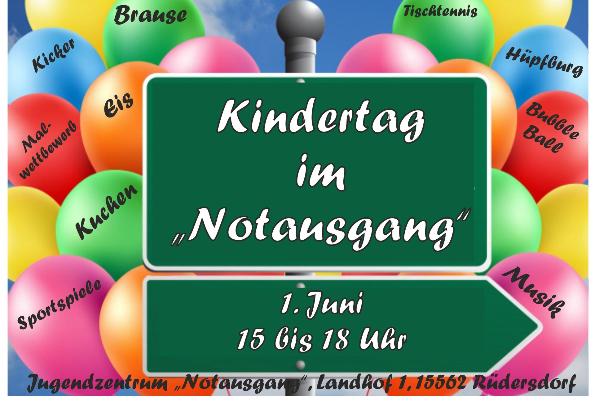 Kindertag im Notausgang