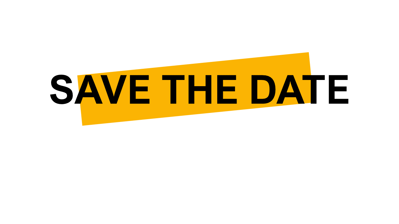 Save the date