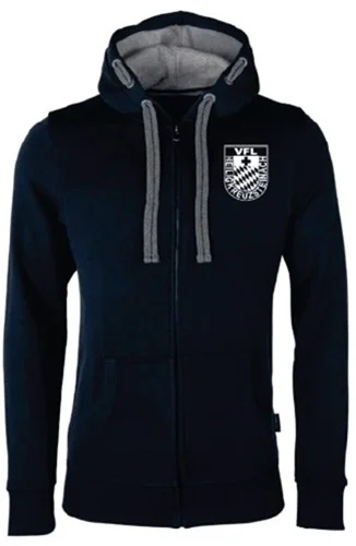 HRM903-DamenHerren HRM Zip Hoody_navy_Logo-weiß