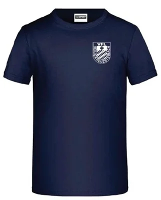 JN745-Kinder Shirt Navy_Logo-weiß