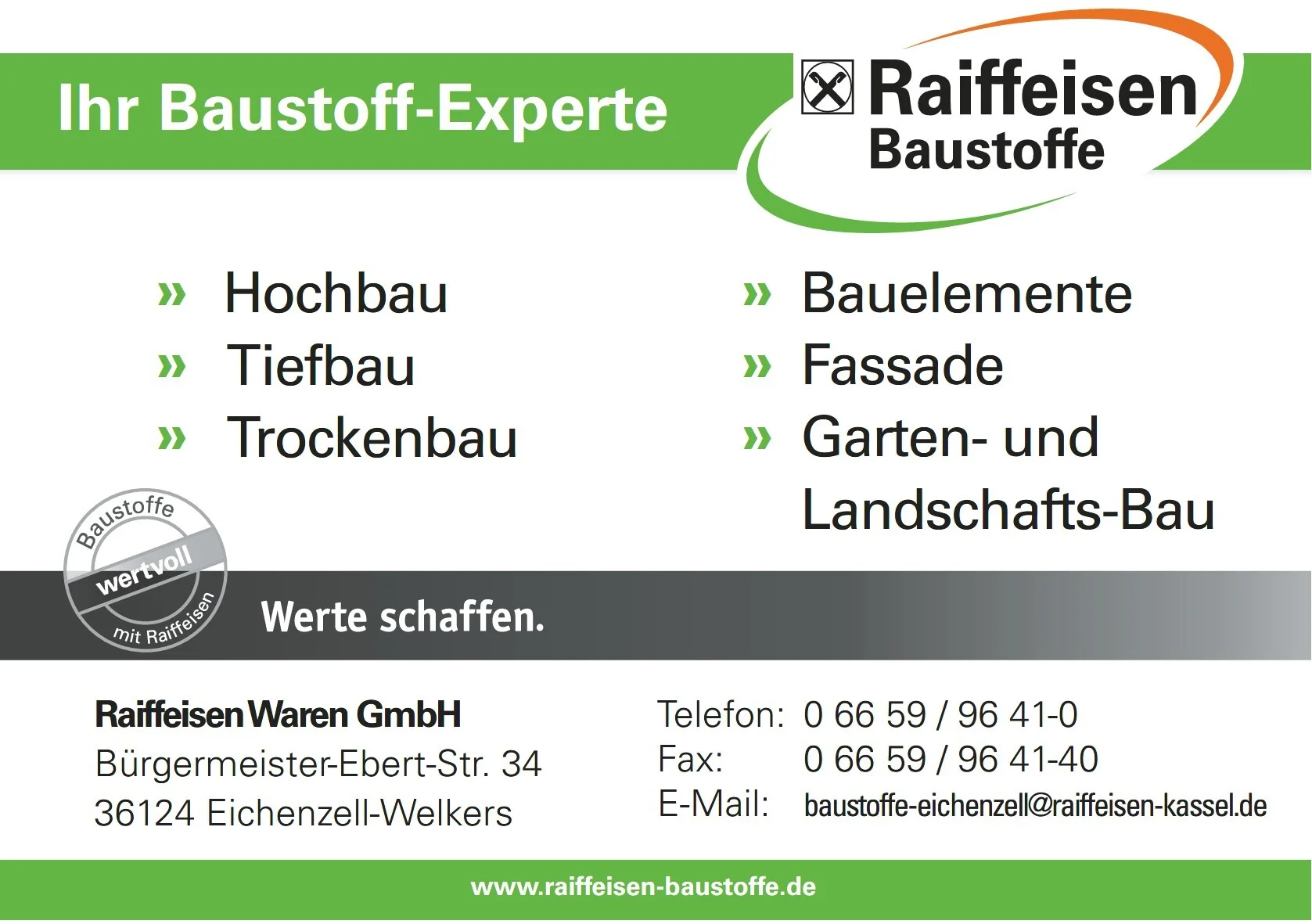 Raiffeisen-Baustoffe