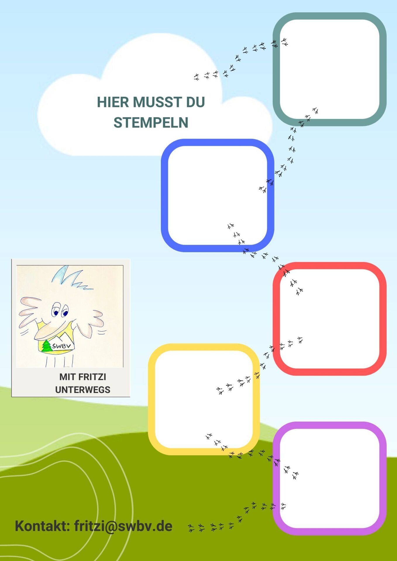 Jugend Wanderpass Seite 2