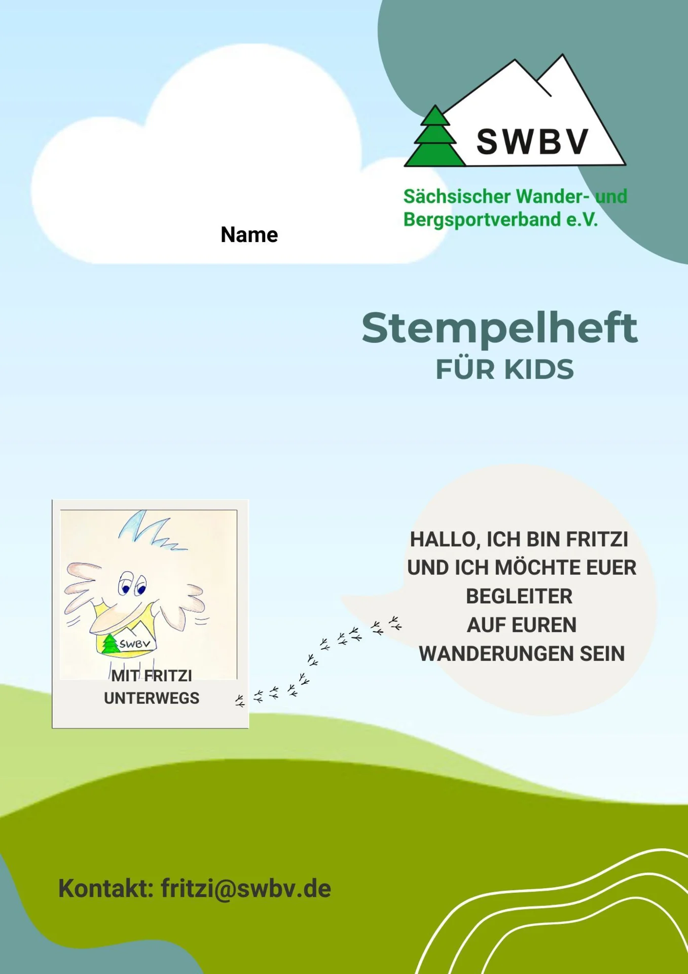 Jugend Wanderpass Seite 1