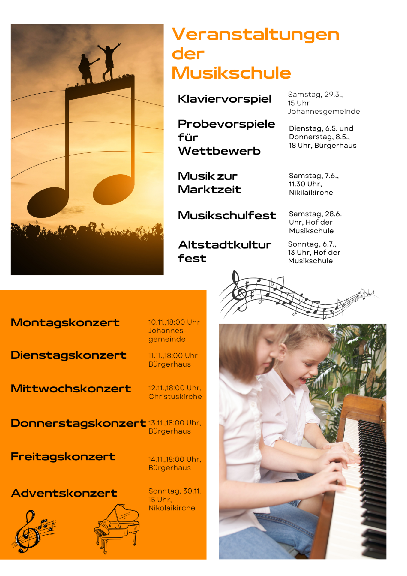 Veranstaltungen MS KB 2025