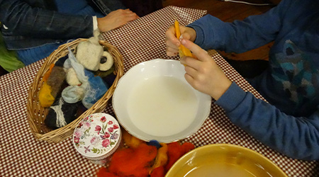 filzen-mit-schaffwolle