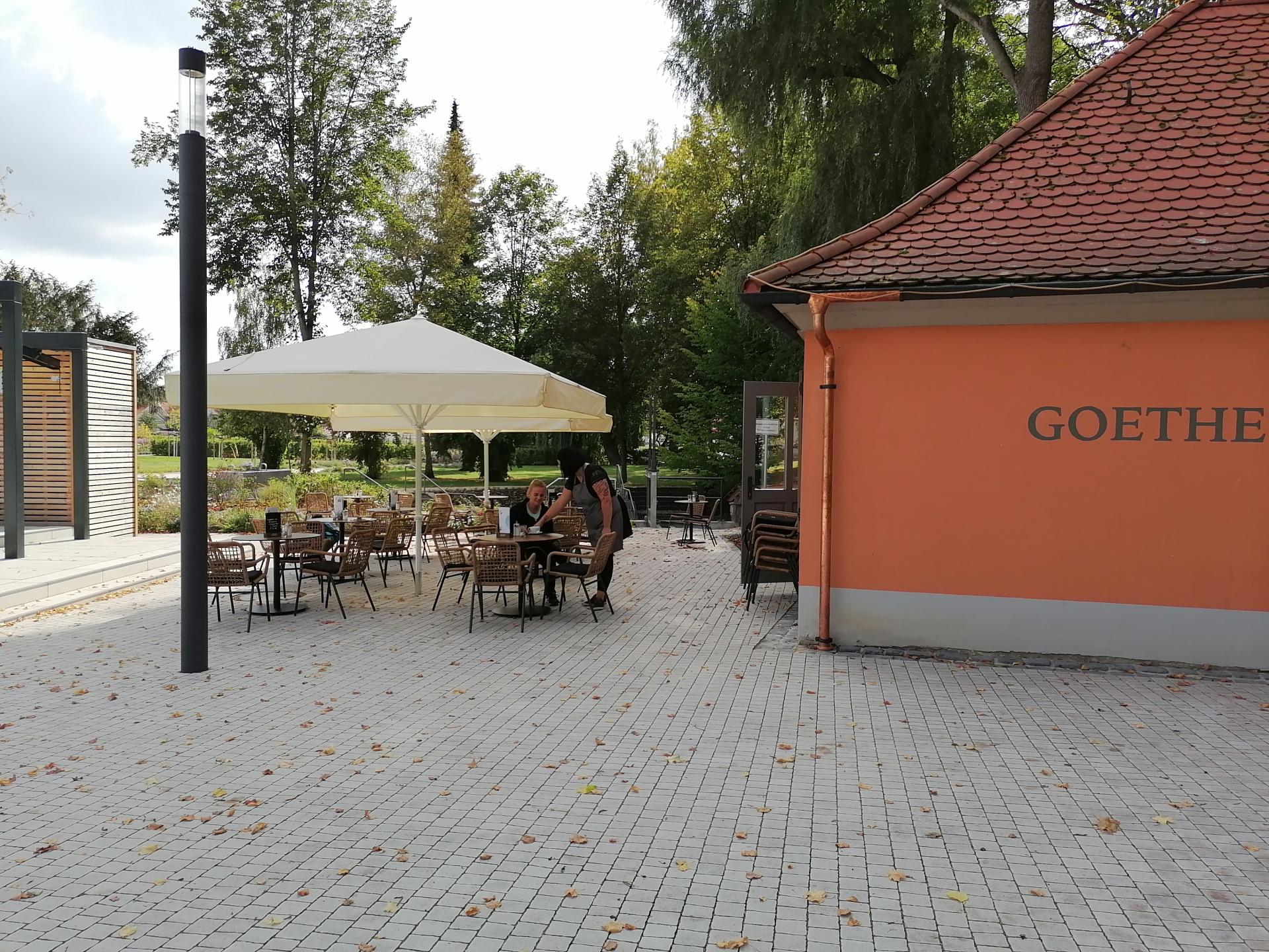 Außenanlage Goethecafé