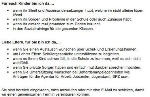 Schulsozialarbeit