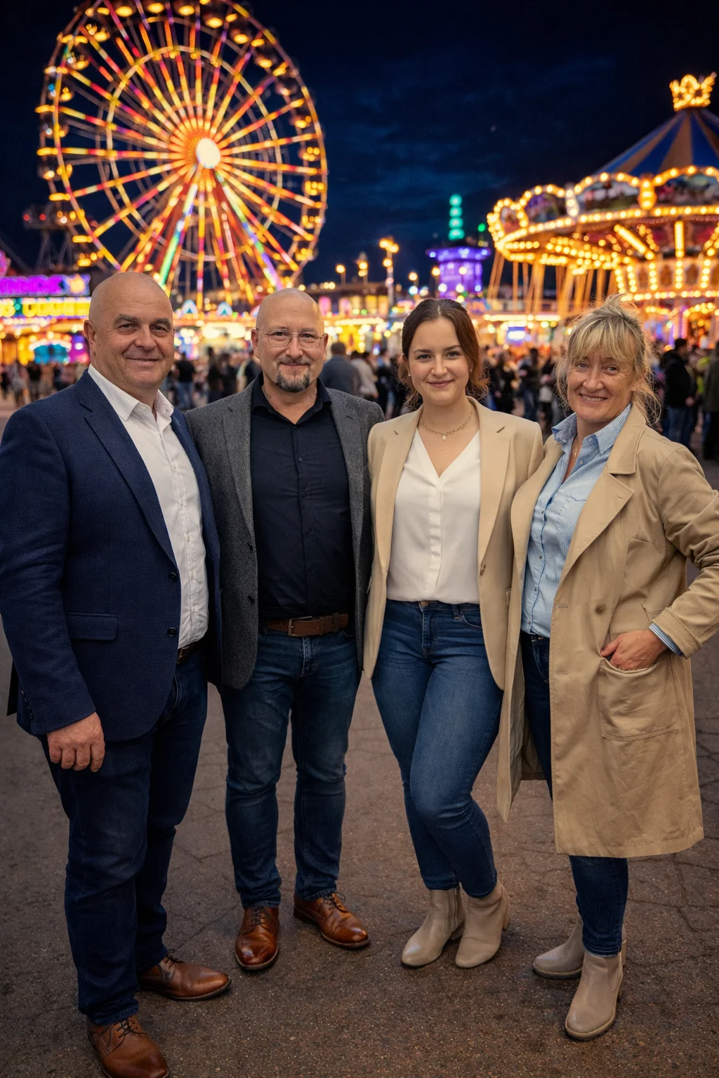 Thomas, Florian, Michelle & Petra Familie Holtz