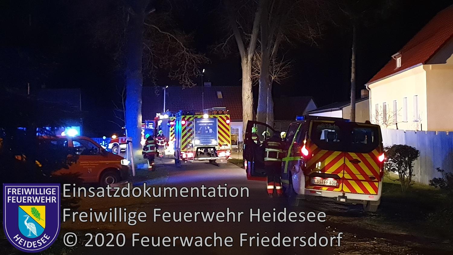 Einsatz 41/2020 | Küchenbrand | Dolgenbrodt An der Dorfaue | 13.04.2020