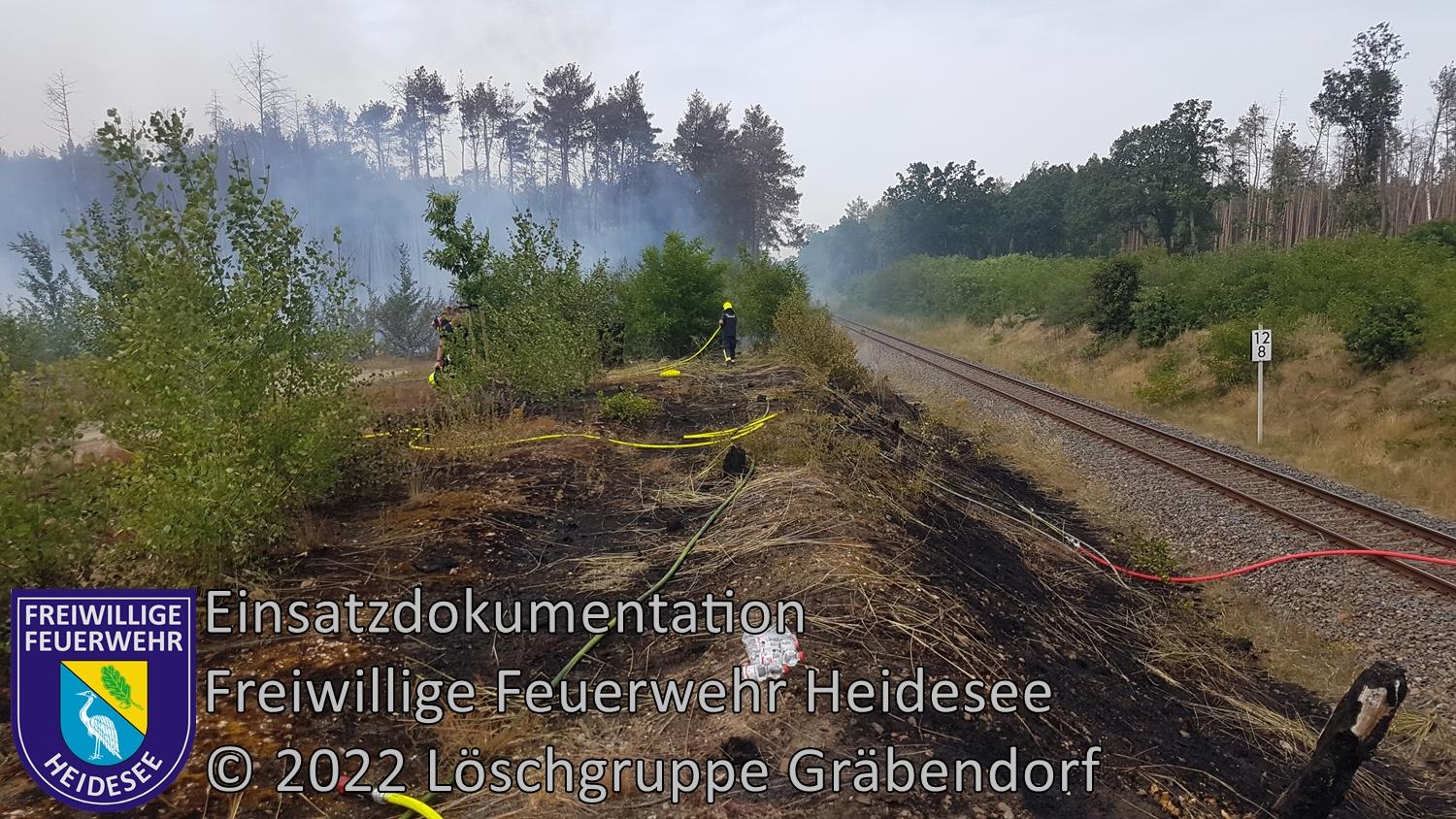 Einsatz 249/2022 | 240 Hektar Waldbodenbrand | Treuenbrietzen Frohnsdorf (PM) | 19.06.2022