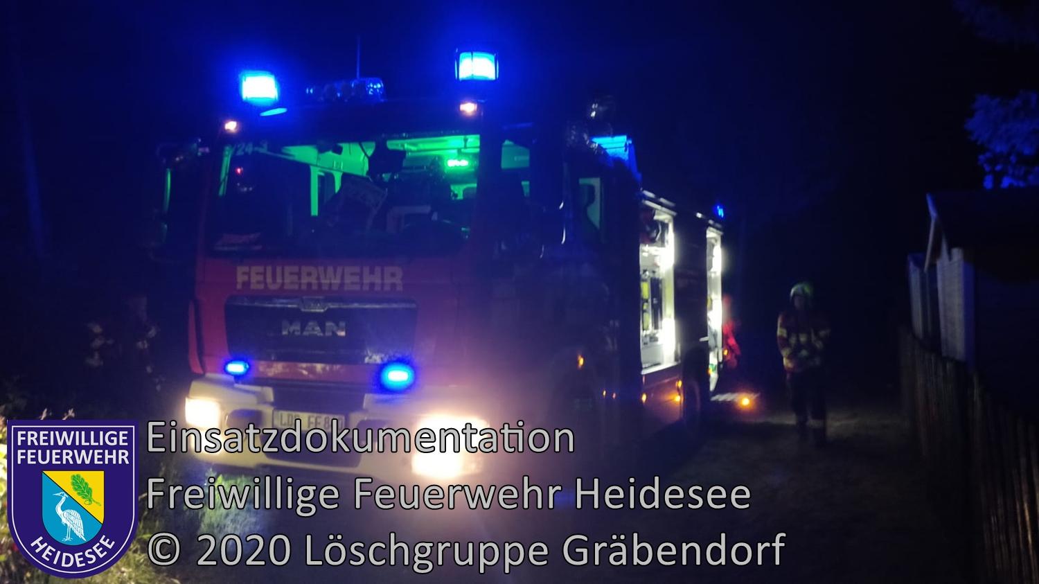 Einsatz 59/2020 | Brennender Komposthaufen | Gussow Nach Friedrichsbauhof | 22.05.2020