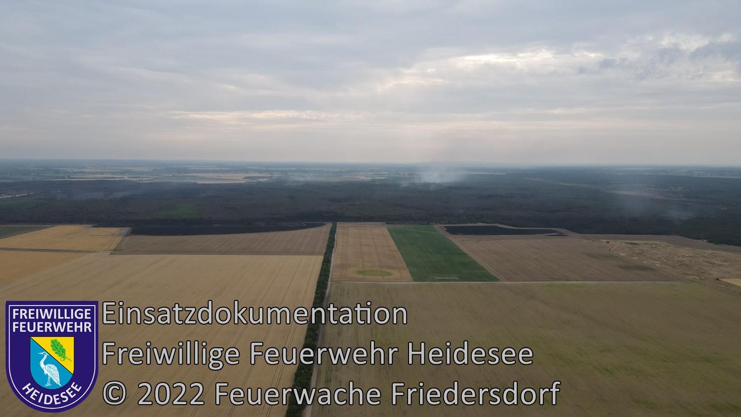 Einsatz 254/2022 | 800 Hektar Waldbrand | Mühlberg/Elbe (EE) | 24.06.2022