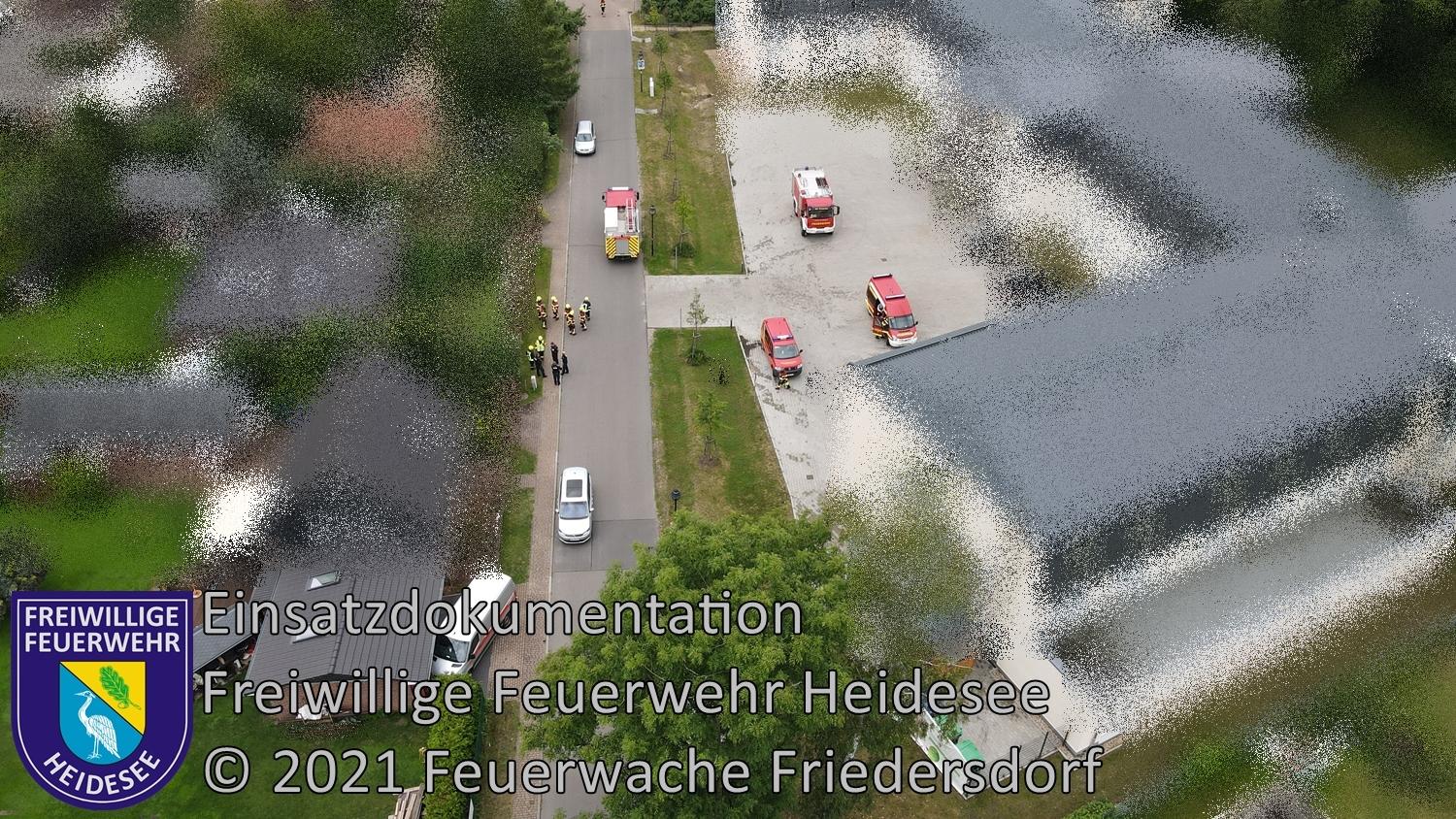 Einsatz 113/2021 | Gasgeruch in Wohnhaus | Prieros An der Dahmebrücke | 28.08.2021