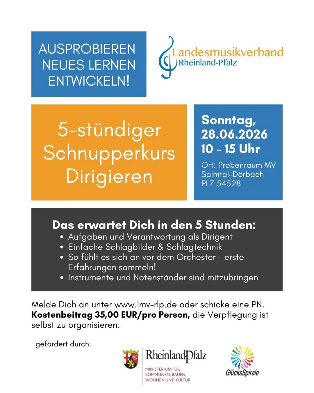 Schnupperkurs Dirigieren
