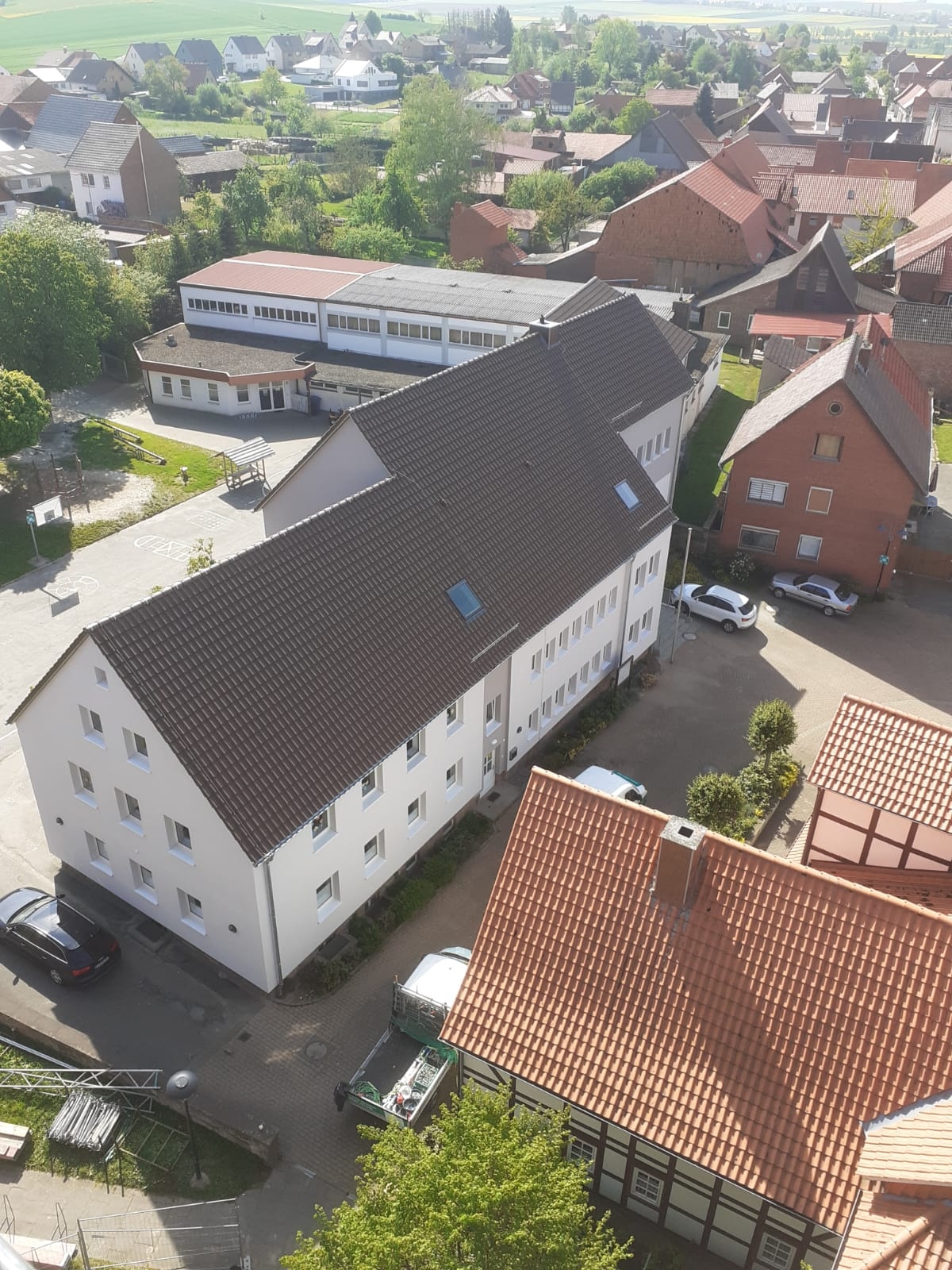 Grundschule Obernfeld (Luftbild)