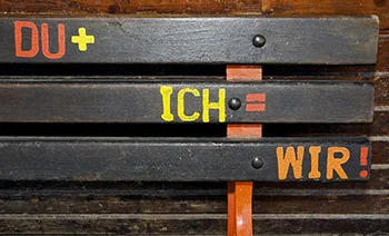 Leitsätze auf Bank