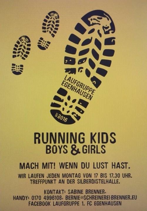 Running Kids - Flyer