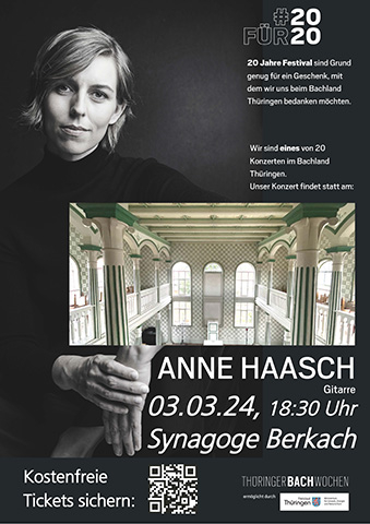 20 Jahre Thüringer Bachwochen - Gitarre: Anne Haasch