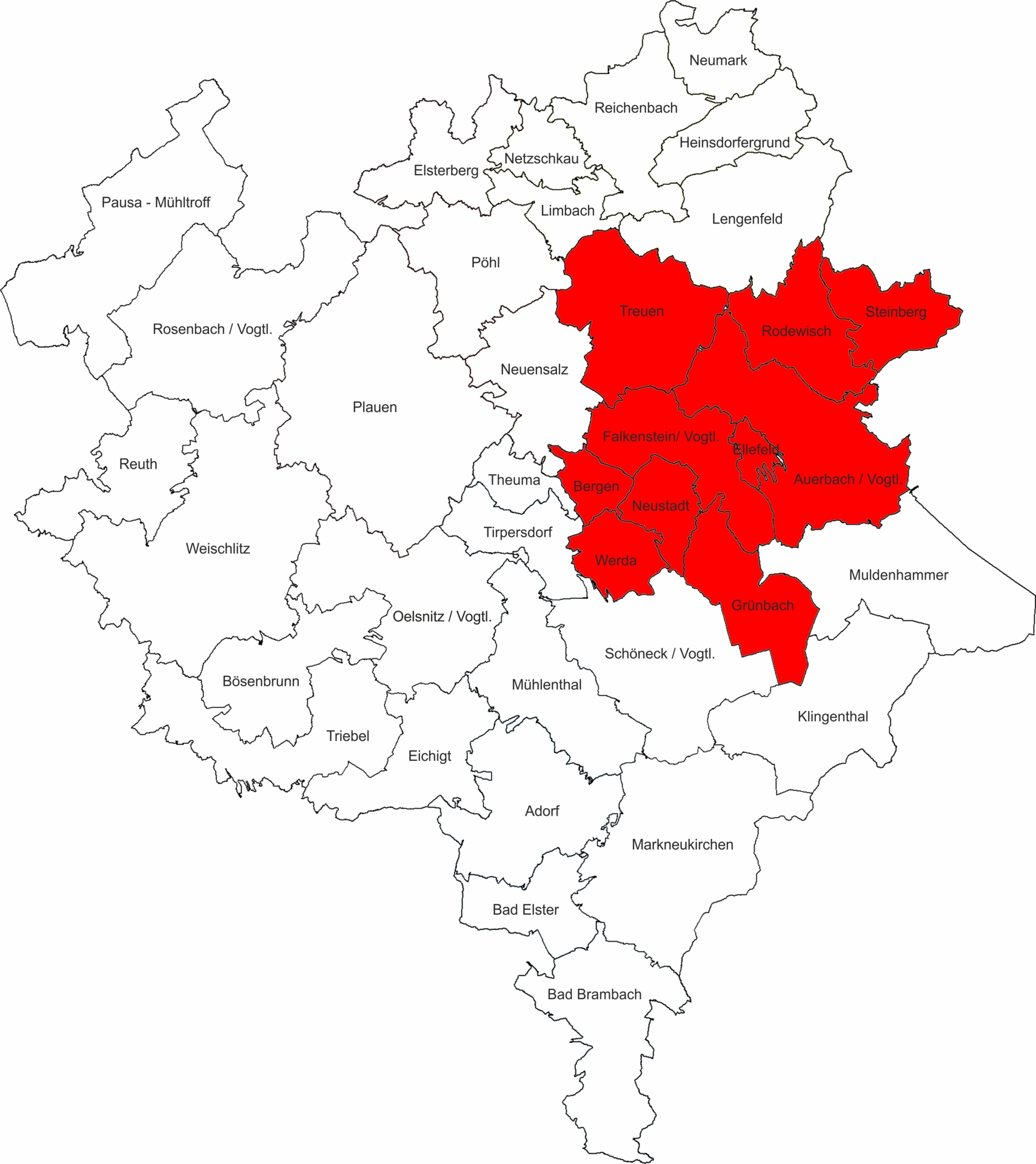 Regionalbereich Auerbach der KJF Vogtland