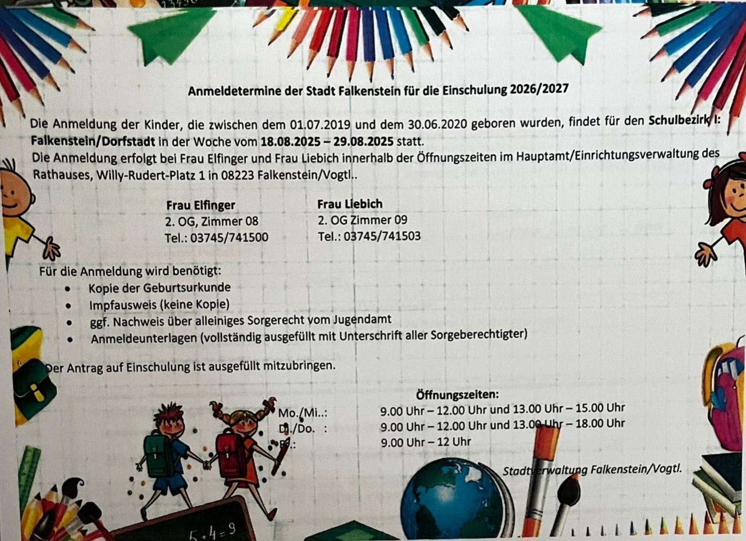 Bild Anmeldung