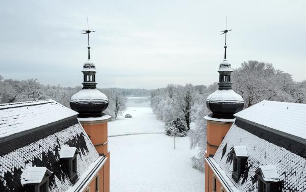 Schlosspark Altdöbern im Winter