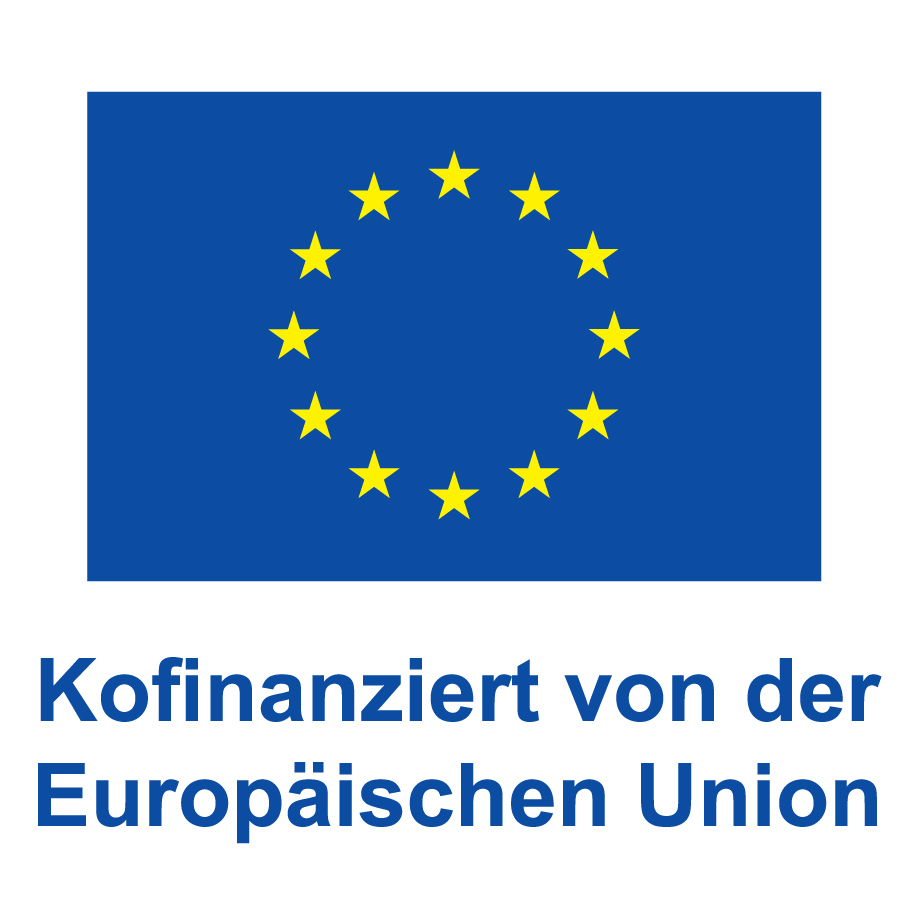 Logo EU Vertikal Kofinanziert von der Europäischen Union_POS