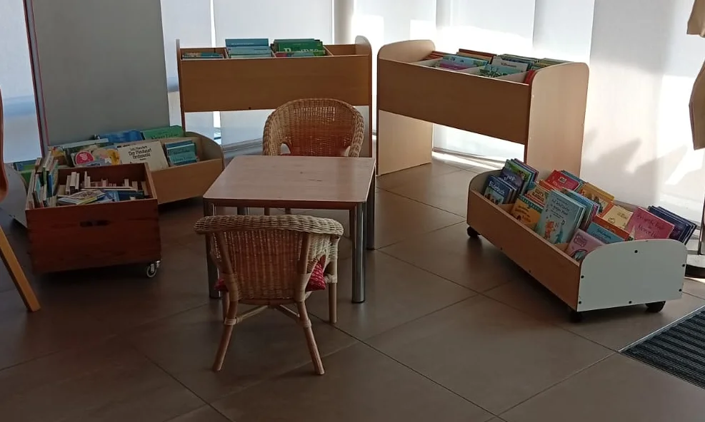 Bücherei Oederquart Kinderlesebereich