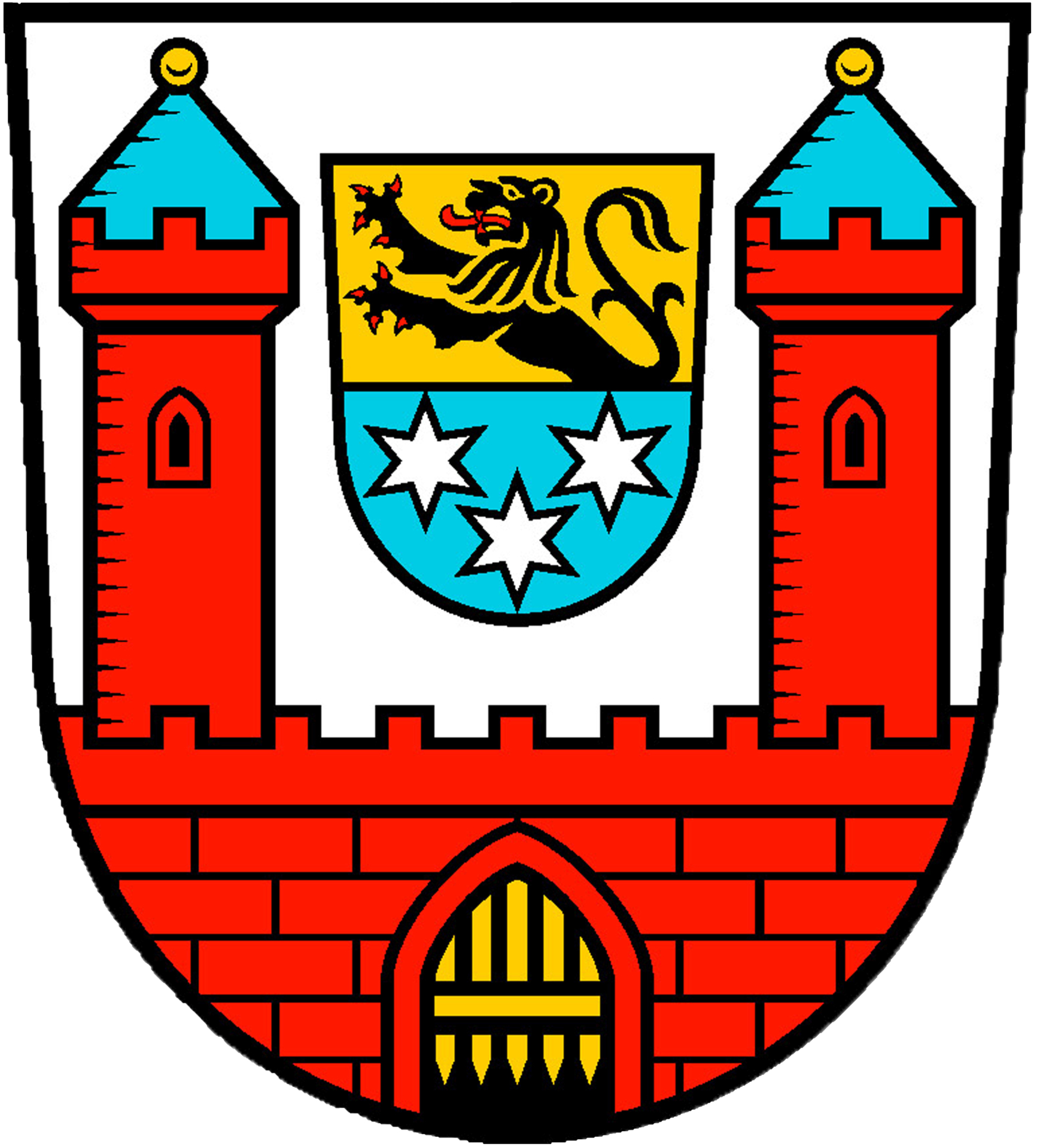 Wappen Stadt Calau_untenfrei