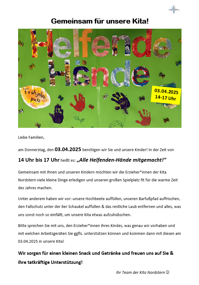 Helfende Hände 2025