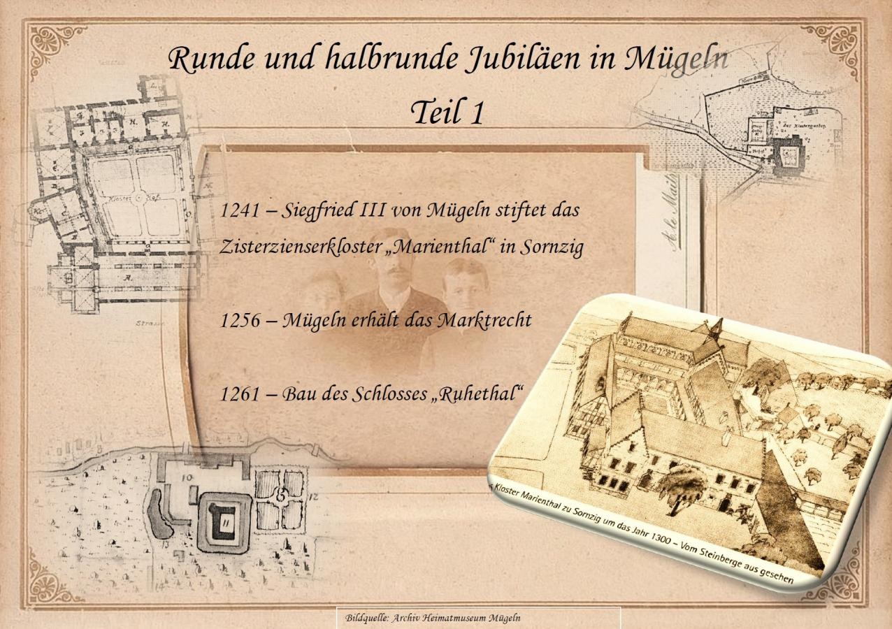 Runde und halbrunde Jubiläum in Mangeln Teil 1