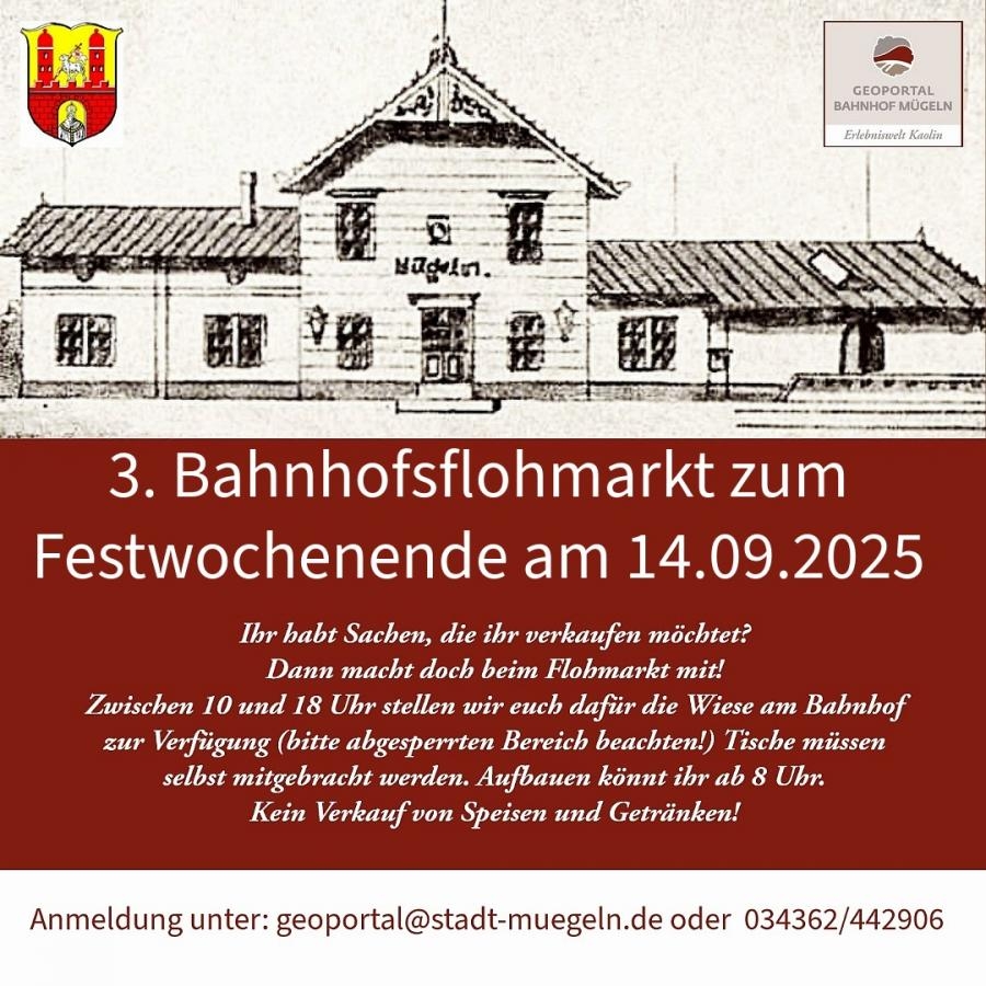 Bahnhofsflohmarkt 2025
