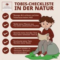 Tobis Checkliste zur Bewegung in der Natur 