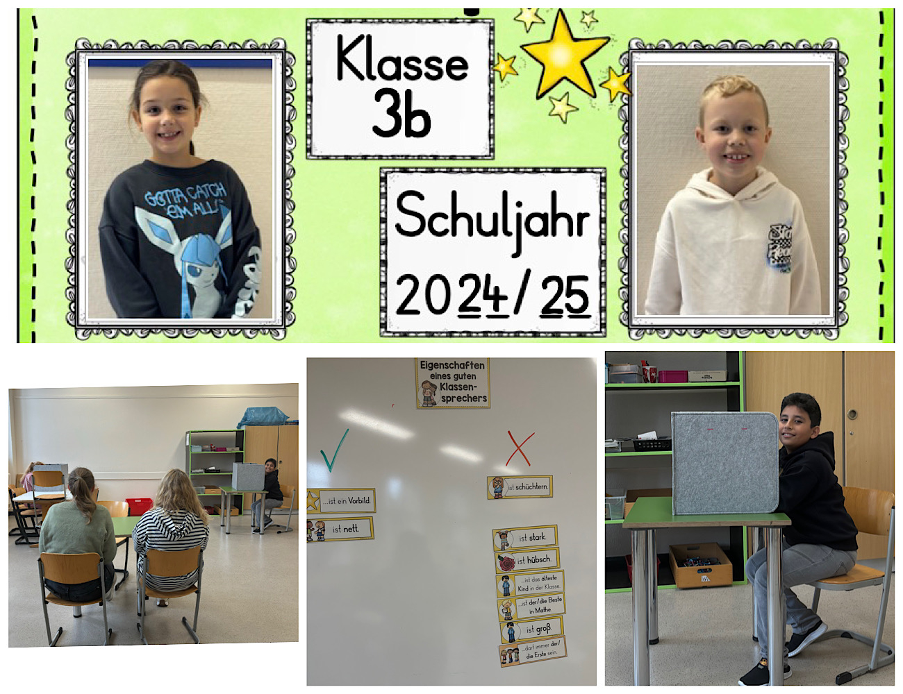 Klassensprecher 3b