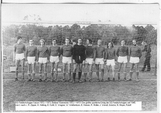Berliner Vizemeister im Fußball