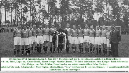 Meistertitel und Aufstieg der 1. Herren